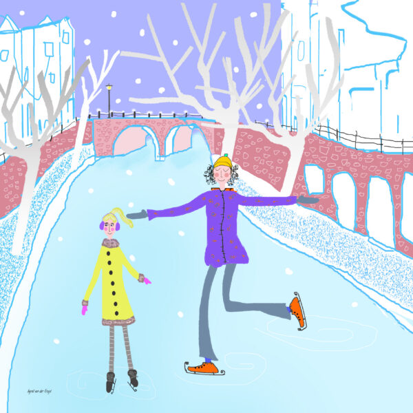 Op de schaats in Utrecht